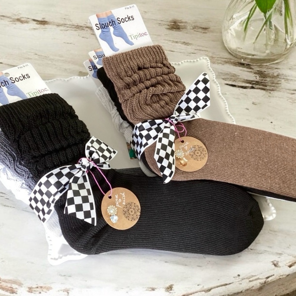 🍂3 Pair Thick/Chunky Slouch Socks Ladies
